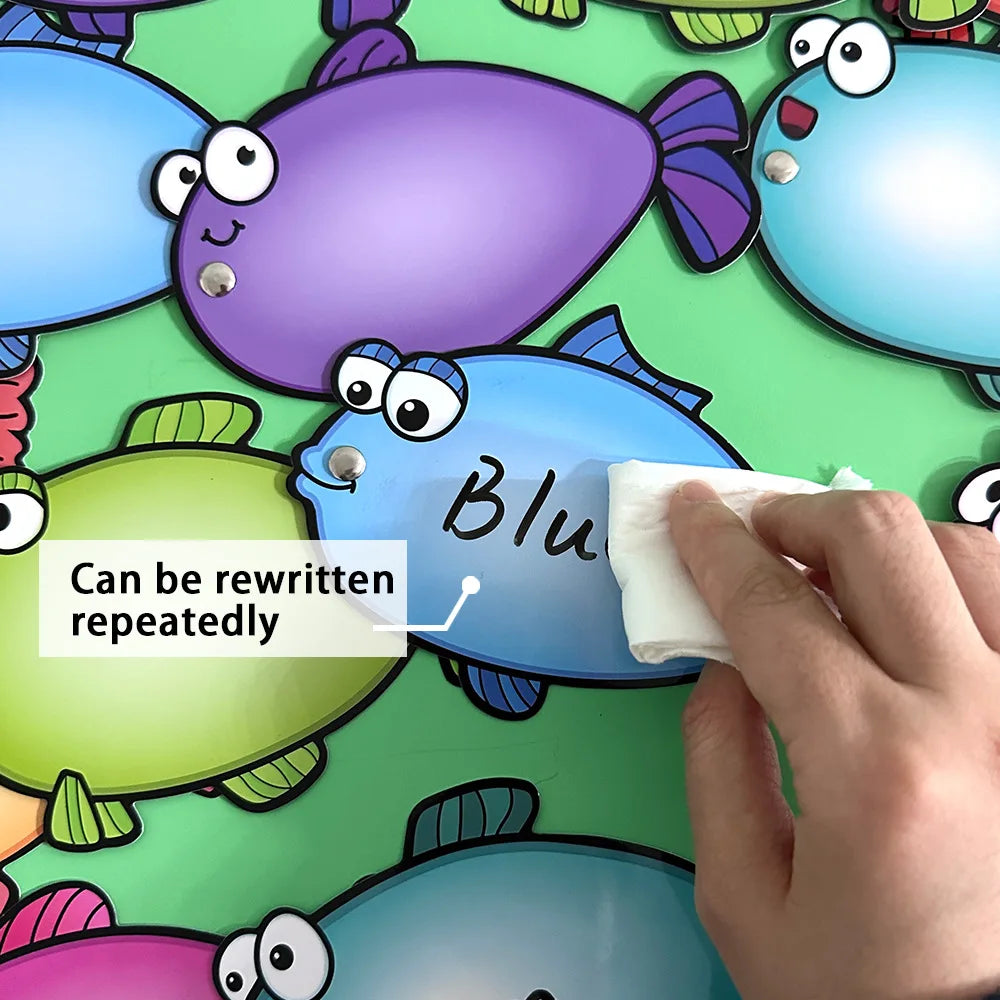 Dry Erasable Cards DIY Educational Learning Game Kindergarten
