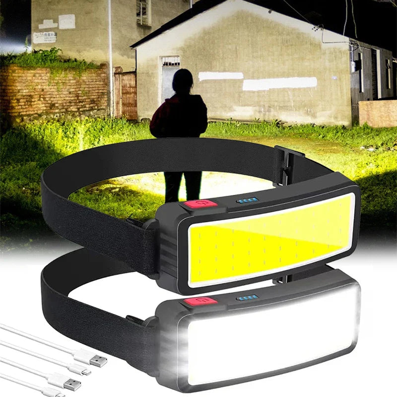 COB LED USB Rechargeable Headlamp 500 Lumens | 3 Modes