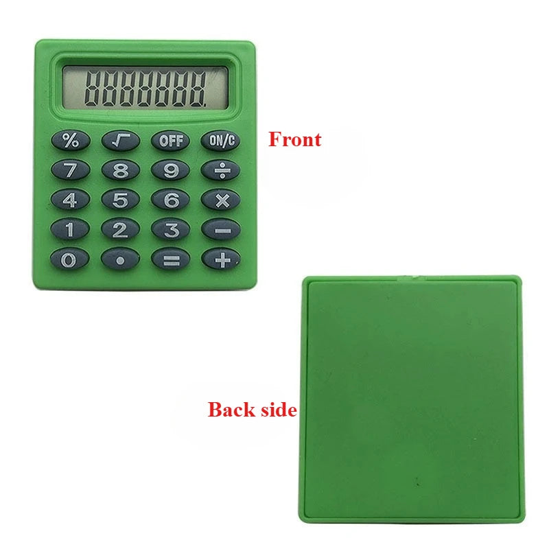 Cute Silent Calculator Mini Version Learning Auxiliary Small Portable Calculator Back To School Supplies Students/Finance Peaceful Pleasures Health and Wellness