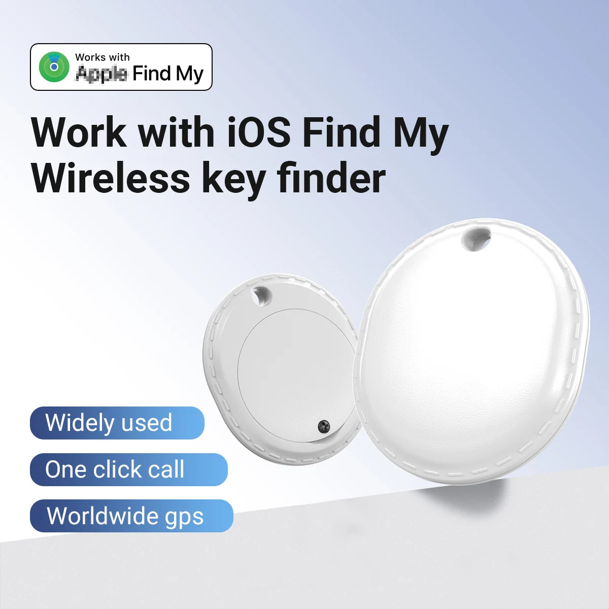 Mini GPS Tracker | Apple Find My, 100dB Alert, Waterproof
