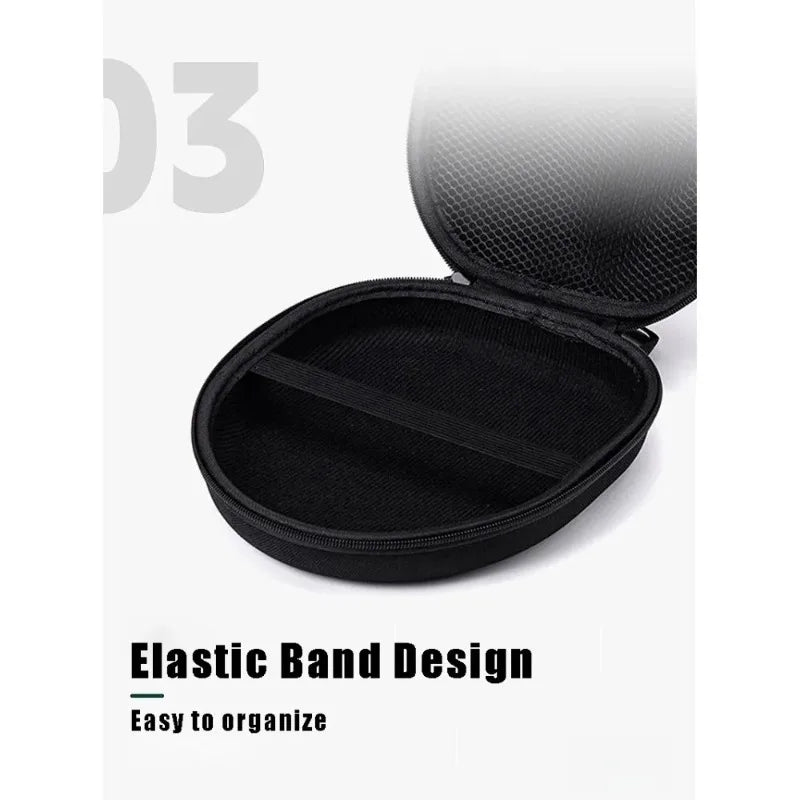 Portable Shockproof Bluetooth Headset Hard Case Earphone Storage Bag Carrying Pouch for Travel - Protective Earbuds Case Peaceful Pleasures Health and Wellness