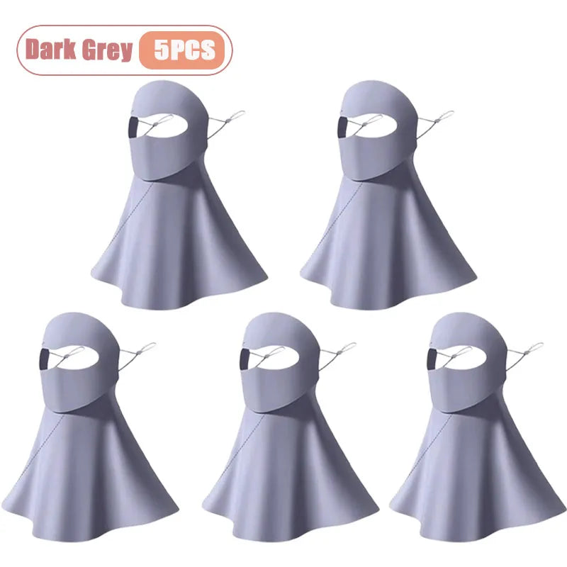 Ice Silk Face Gaiter – UPF 50+ UV Protection, Cooling & Breathable
