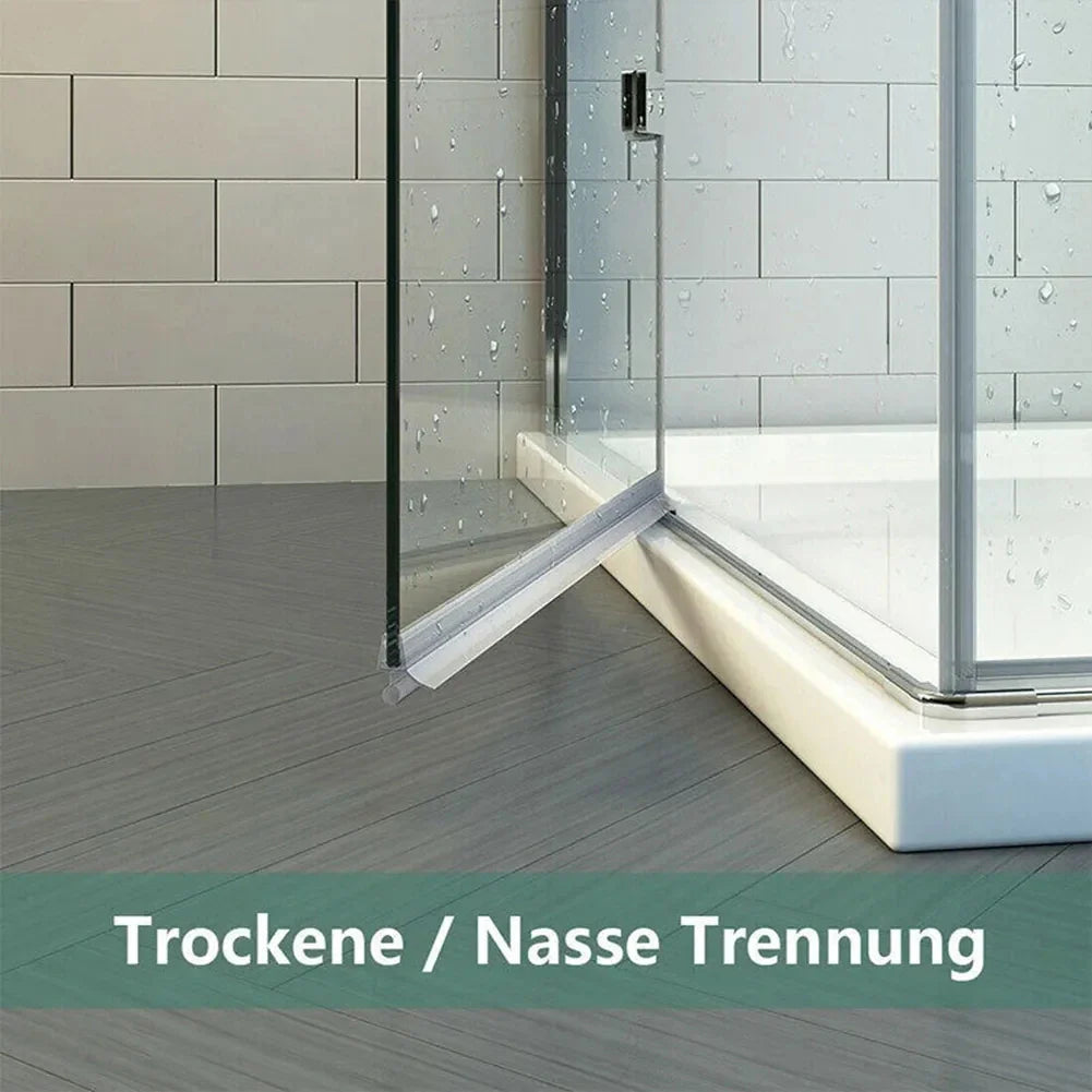 Shower Door Seal Strip PVC Weatherstrip for 4–6mm Glass