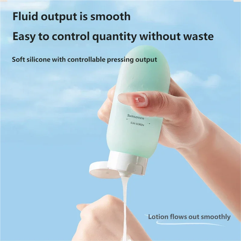 4-Pack 60ml Refillable Travel Squeeze Bottles – TSA Approved