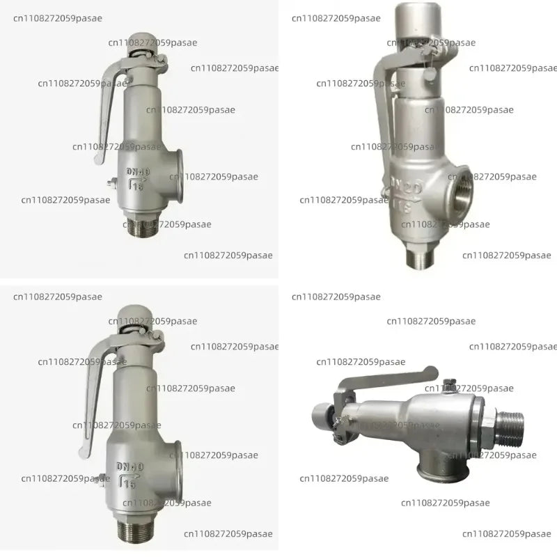 A28W-16P Stainless Steel Male Threaded Manual Safety Valve