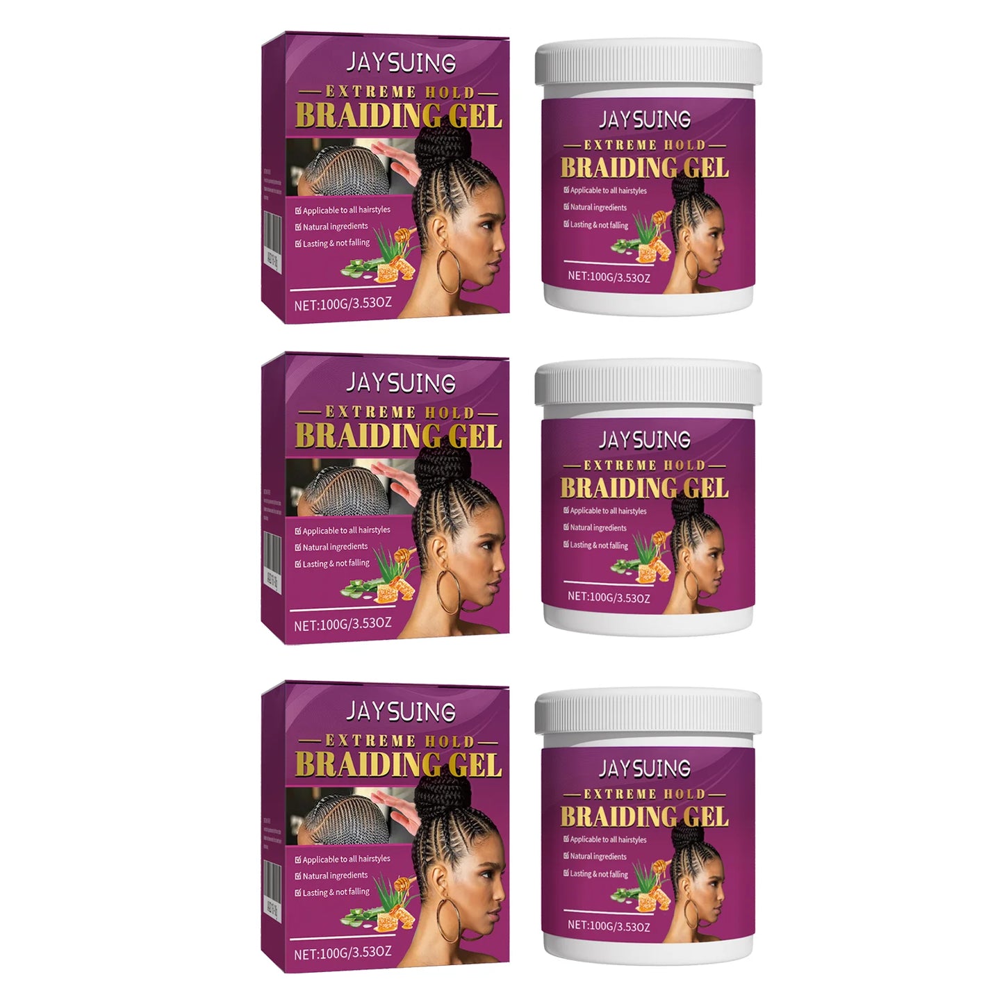 Dreadlock Styling Gel – Strong Hold, Frizz Control & Moisture