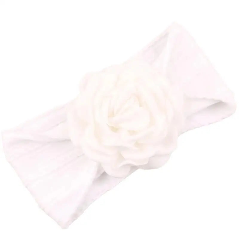 Baby Floral Headband | Soft Stretchy Infant Hairband 0–3 Yrs