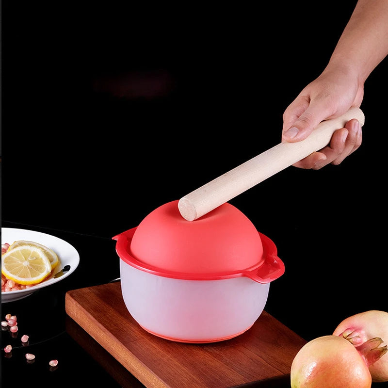 Pomegranate Pulp Separator Pomegranate Seed Remover Silicone Pomegranate Peeling Bowl Home Kitchen Accessories Kitchen Tools Peaceful Pleasures Health and Wellness