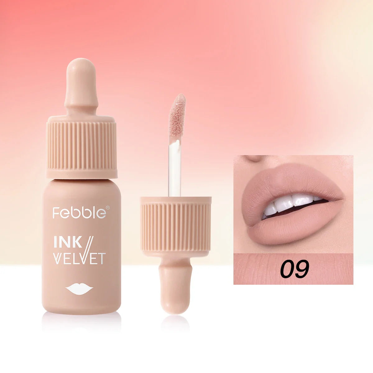 Febble 12-Color Matte Velvet Liquid Lipstick Set | Long-Lasting