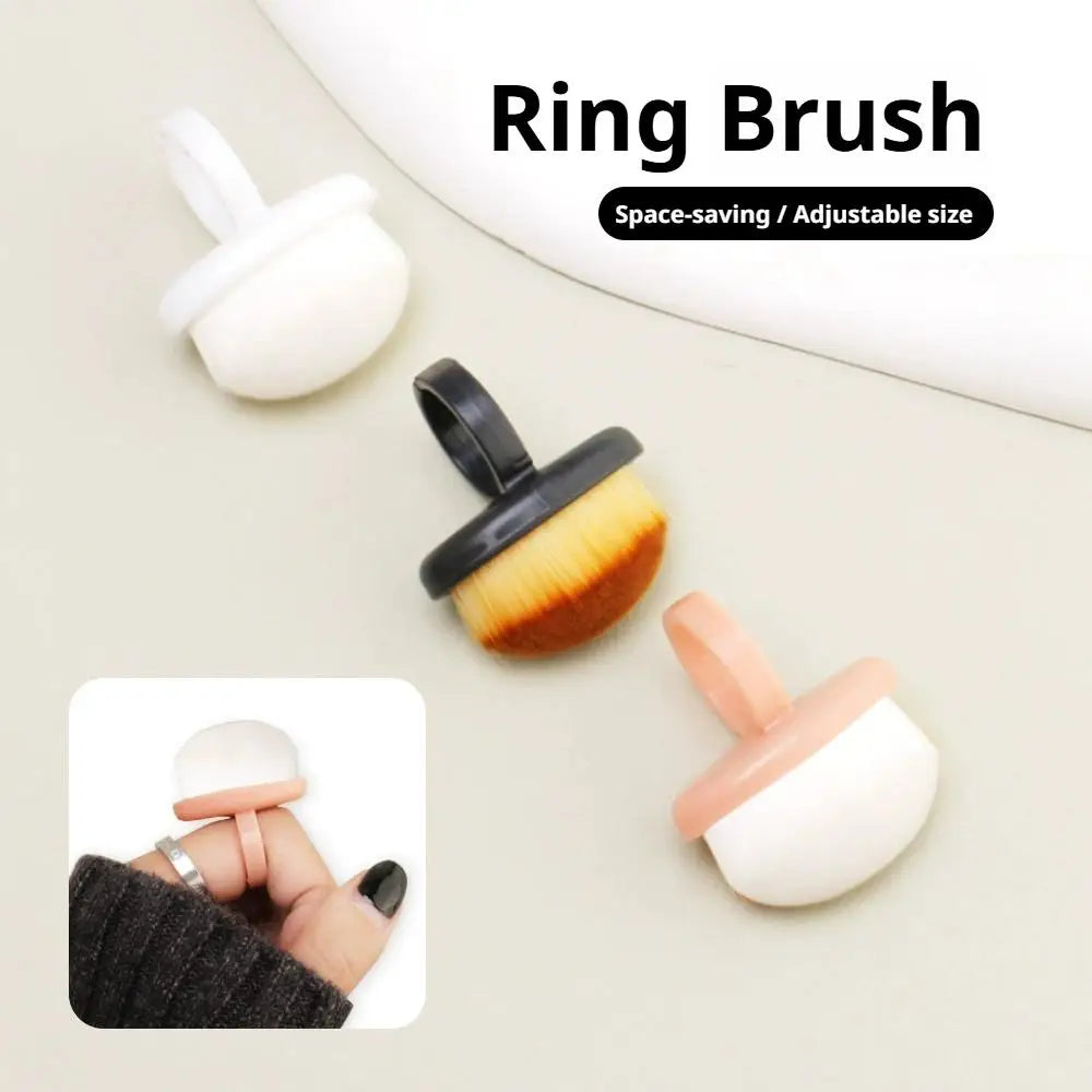 4-Pack Nail Dust Cleaning Brushes – Ring Manicure Kit Nail Care Peaceful Pleasures Health and Wellness
