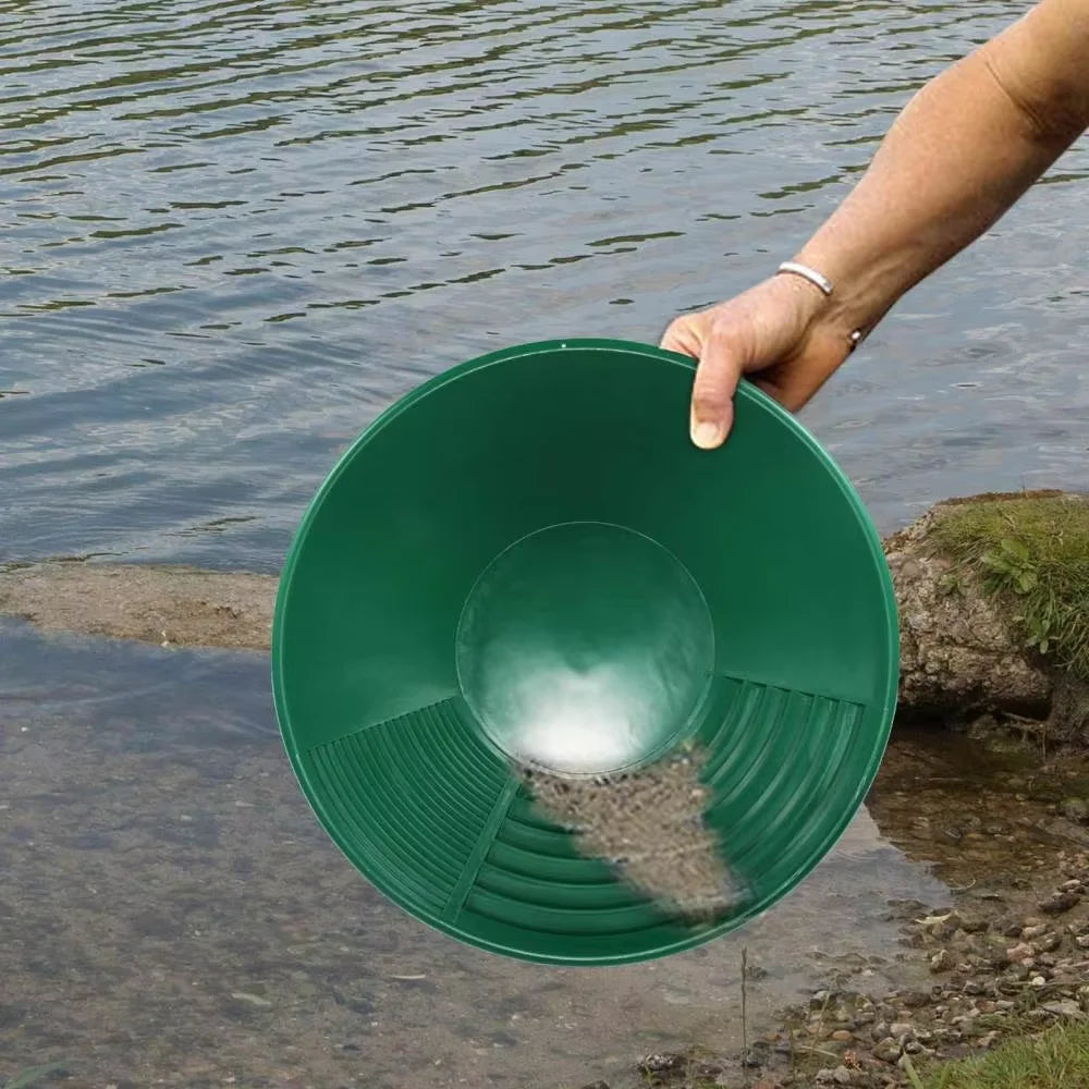 Plastic Gold Pan Metal Detector Accessories Replacement Panning