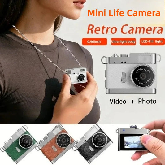 Mini Digital Camera 1080P Portable Vlog Camera for Students Mini Digital Camera Peaceful Pleasures Health and Wellness