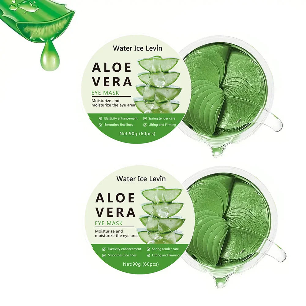 Aloe Vera Collagen Eye Mask 60pcs – Hydrating & Firming