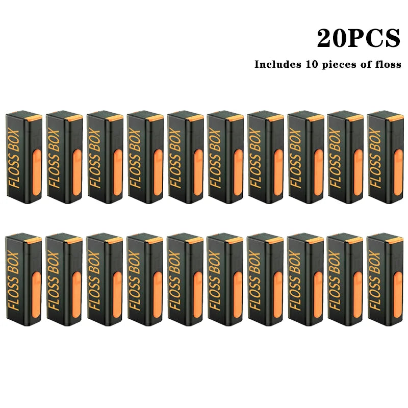 Portable Floss Dispenser Box – Auto Pop-Up | 20 Pcs Set