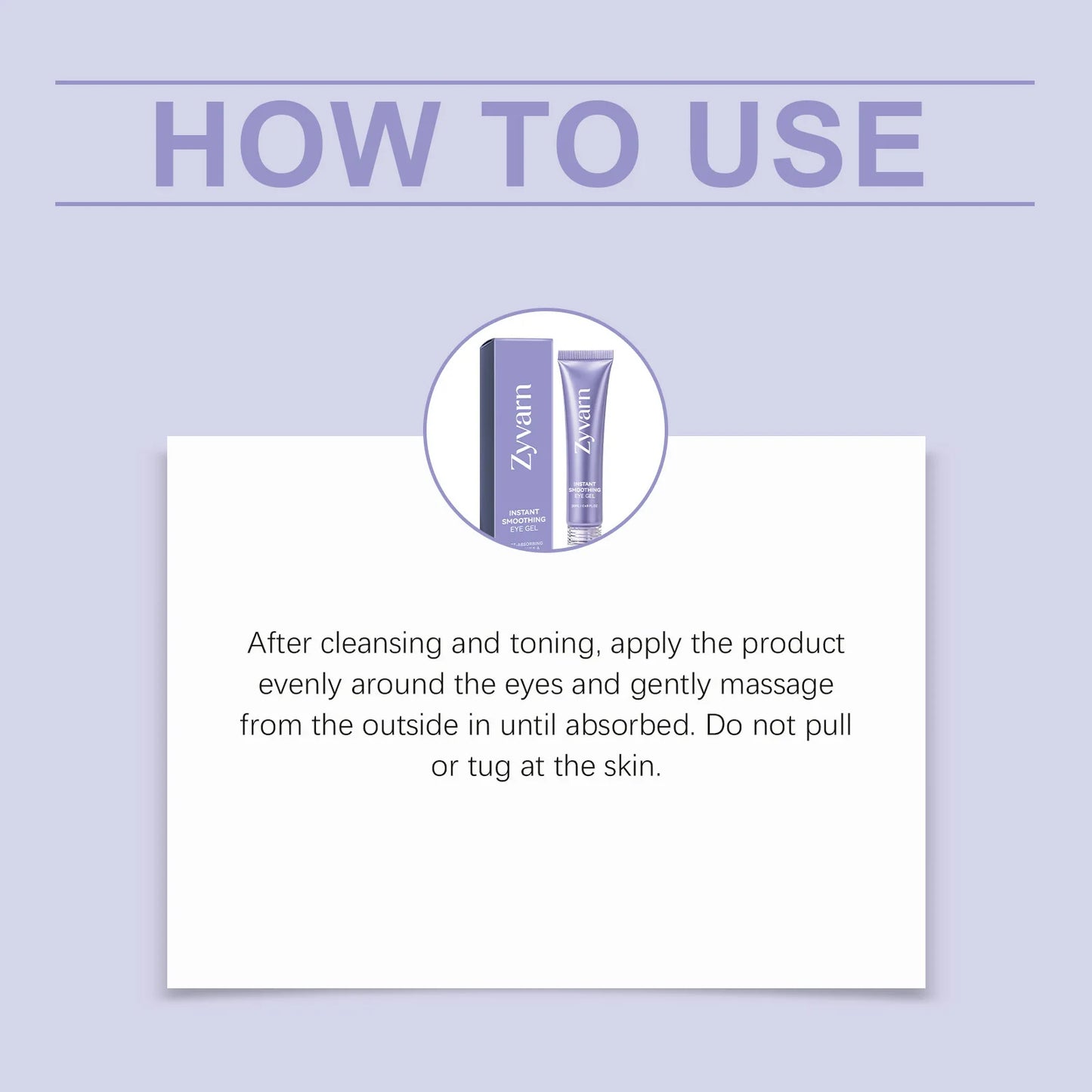 NEW Instant Lift Eye Gel Efficient Improve Eye Puffiness Anti Wrinkles Firming Collagen Eye Brightener Women Men Eyes Treatment Peaceful Pleasures Health and Wellness