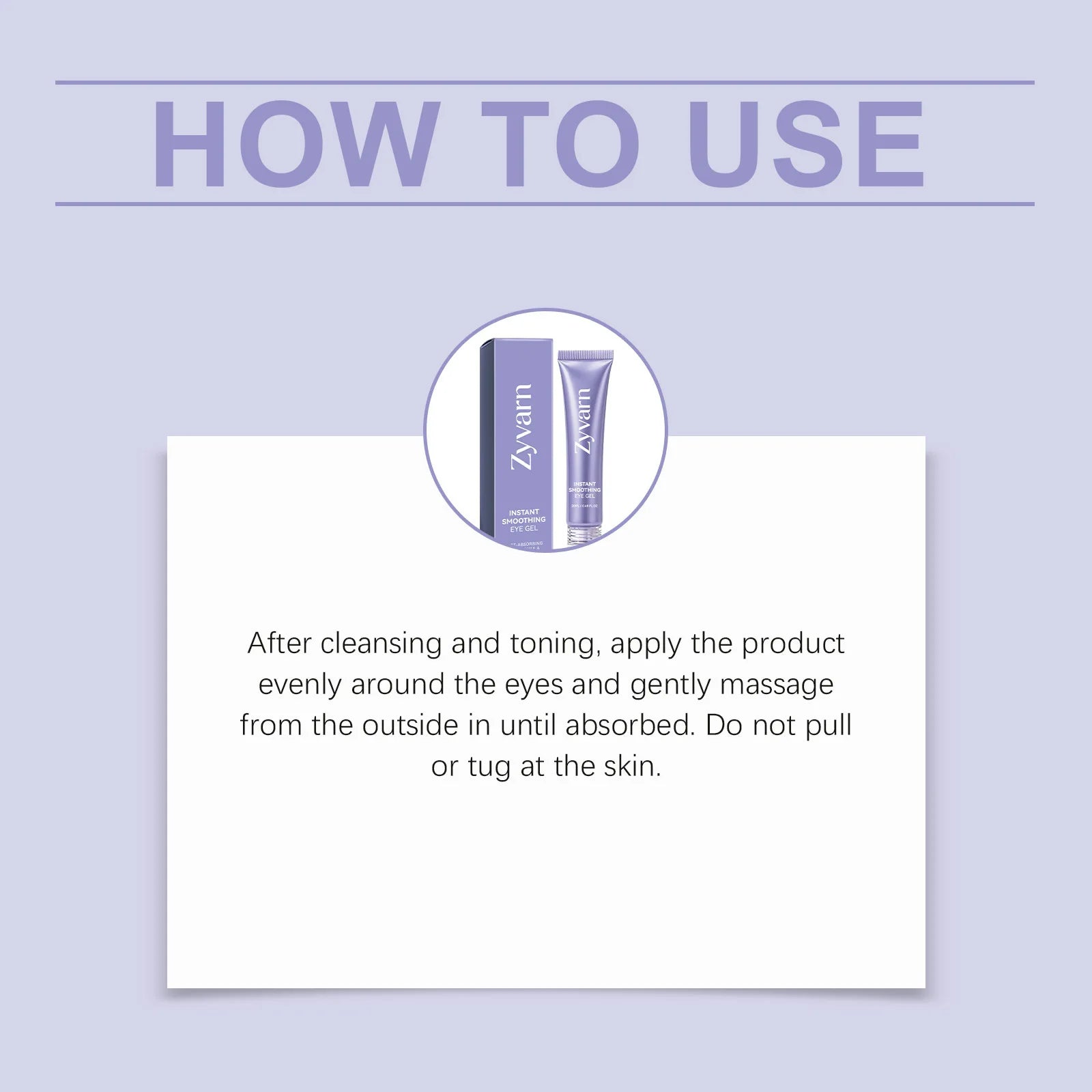 NEW Instant Lift Eye Gel Efficient Improve Eye Puffiness Anti Wrinkles Firming Collagen Eye Brightener Women Men Eyes Treatment Peaceful Pleasures Health and Wellness