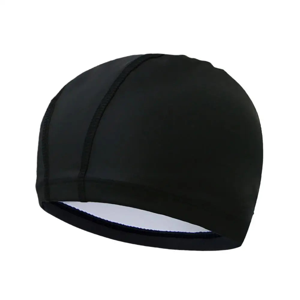 Waterproof Silicone Swim Cap – Ear Protection Kids & Adults