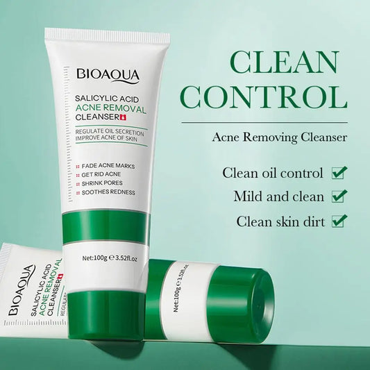 BIOAQUA Salicylic Acid Acne Cream – Pore Minimizer & Oil Control Acne Face Cream Oasis Select