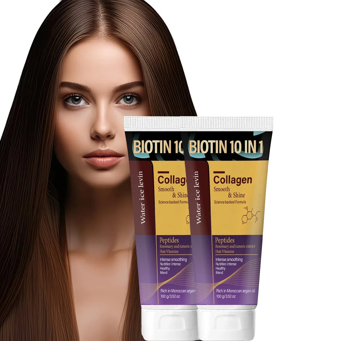 10-in-1 Biotin Hair Mask – Keratin & Collagen All Hair Types