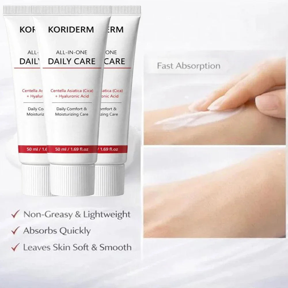Centella Asiatica Face Cream Nourish Dry Skin Smoothing Rejuvenation Strengthen Barrier Non Irritating Cream Facial Moisturizer Peaceful Pleasures Health and Wellness