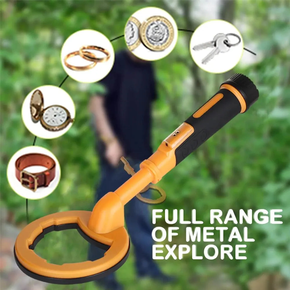 2 IN 1 Underwater Metal Detector Pulse Pinpointer Induction Diving Treasure Waterproof Metal Detector Hand Held Metal Finder Peaceful Pleasures Health and Wellness