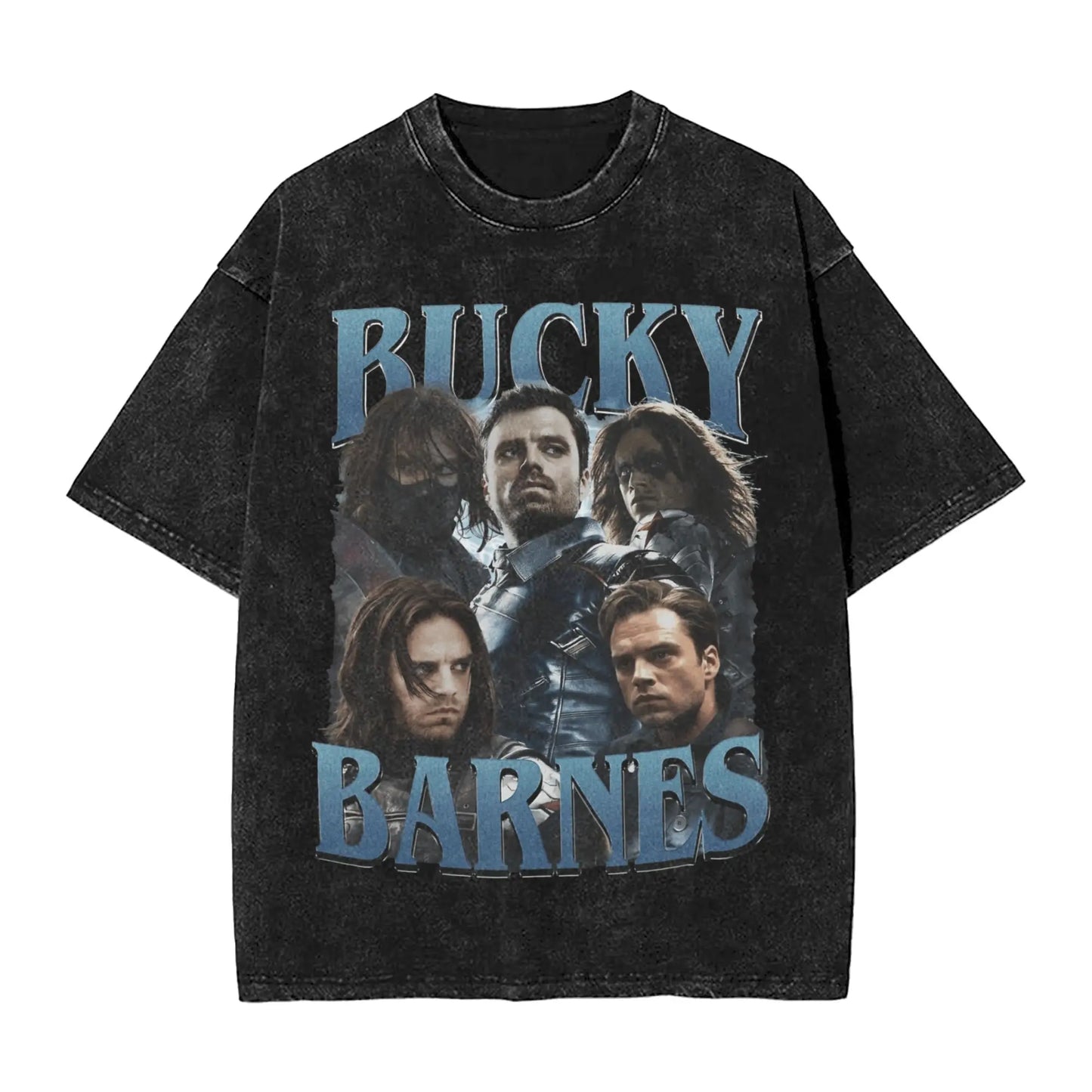 Men Bucky Barnes T Shirts Movies 90s Tees Summer Y2K Basic Short Sleeve T-Shirt Round Neck Trending Casual Tshirt Hot Sale Peaceful Pleasures Health and Wellness 3 M