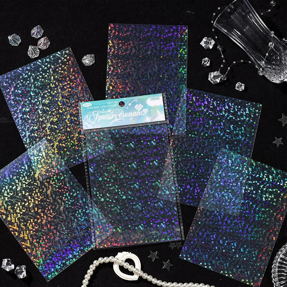 Cultural Creative Fantasy Universe Neon Poster Handbag Stickers