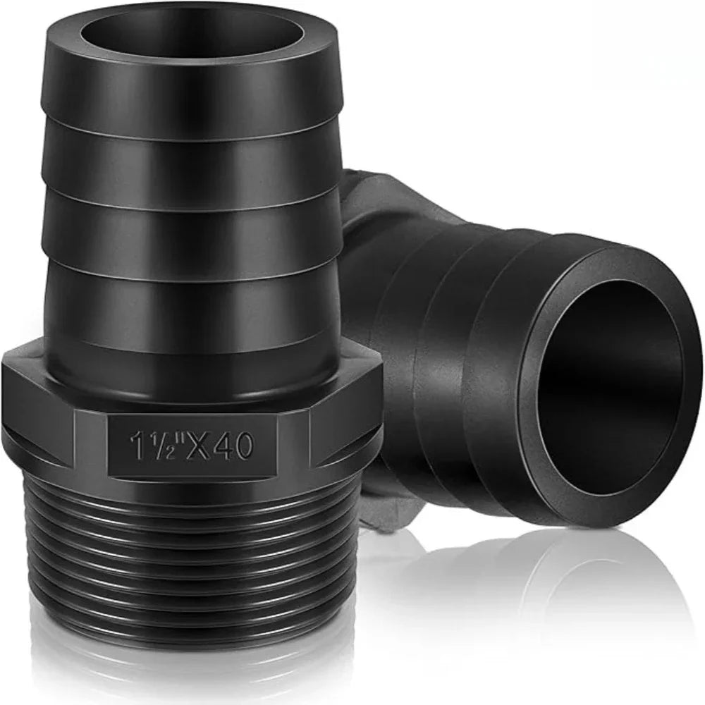Plastic Pagoda Hose Connector 25/40/50mm Male Thread Adapter