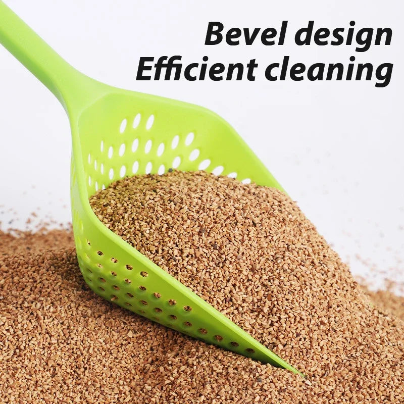 Large Cat Litter Scoop – Deep Shovel Sifter | PP Plastic Cat Litter Scoop Peaceful Pleasures Health and Wellness