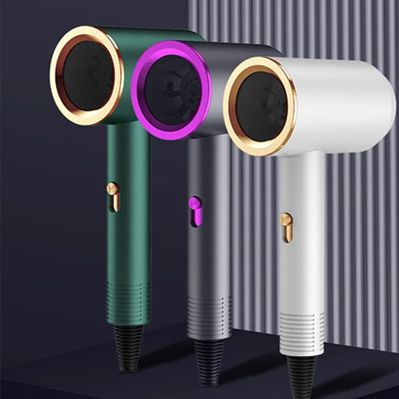 Hair Dryer High-Power Blue Light Negative Ion Ultra Silent Hair Care Quick Dry Home Powerful Constant Anion Electric Hair Dryer Peaceful Pleasures Health and Wellness