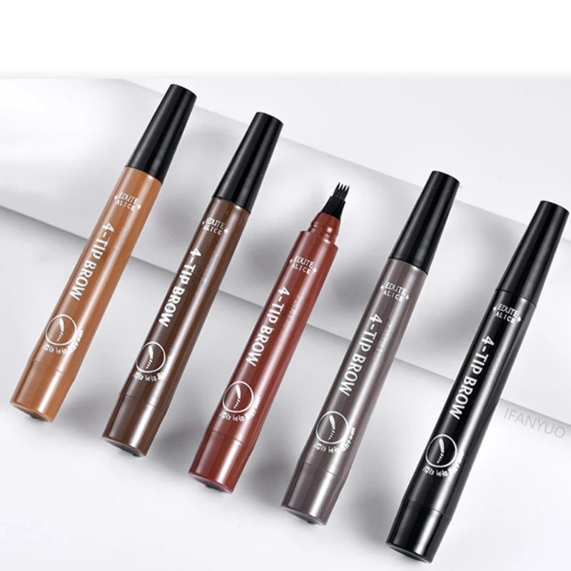 IFANYUO 4-Fork Tip Waterproof Eyebrow Pencil – 5 Colors