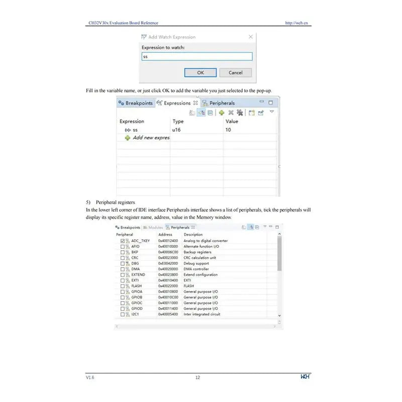 A36T-CH32V307V-EVT-R0 CH32V307 Development Board 32-Bit RISC-V Core MCU USB2.0 PHY Ethernet Application Evaluation Onboard Durab Peaceful Pleasures Health and Wellness