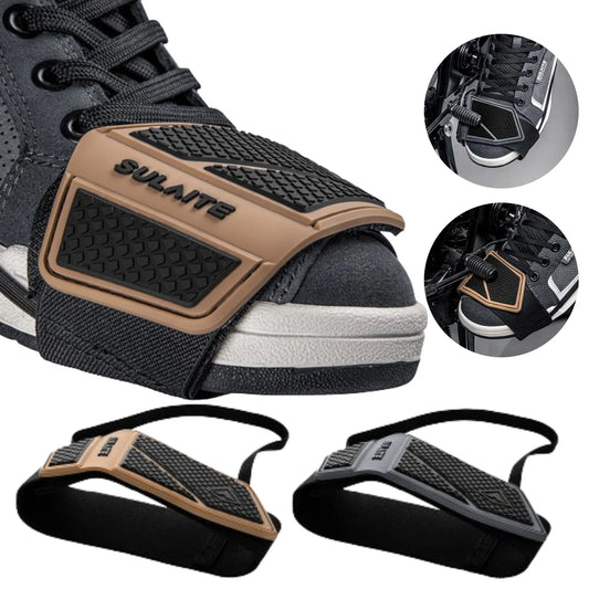 Universal Motorcycle Shifter Pad TPU Motorcycle Shoe Protective Gear Shift Pad Anti-skid Gear Shifter Guards Protector Cover Peaceful Pleasures Health and Wellness
