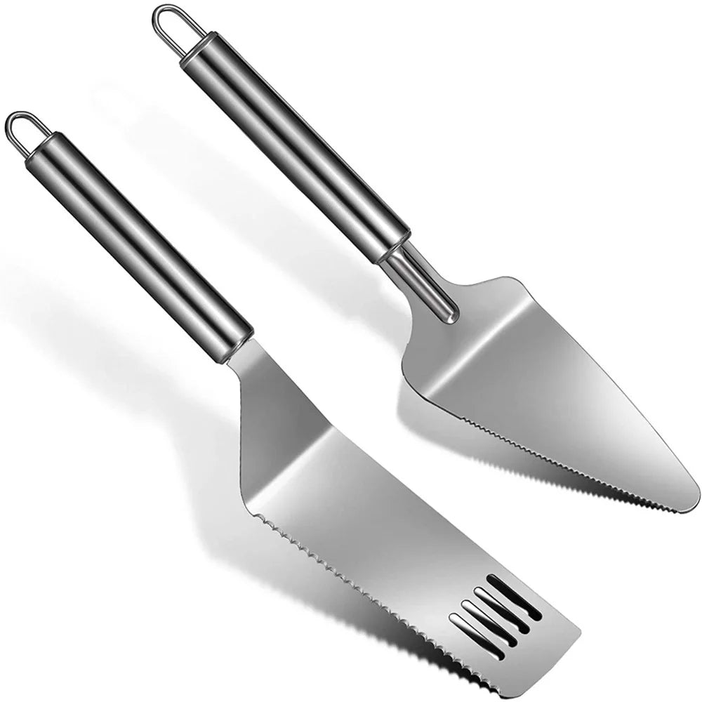 Stainless Steel Pie Server, Cake Cutter & Pizza Spatula