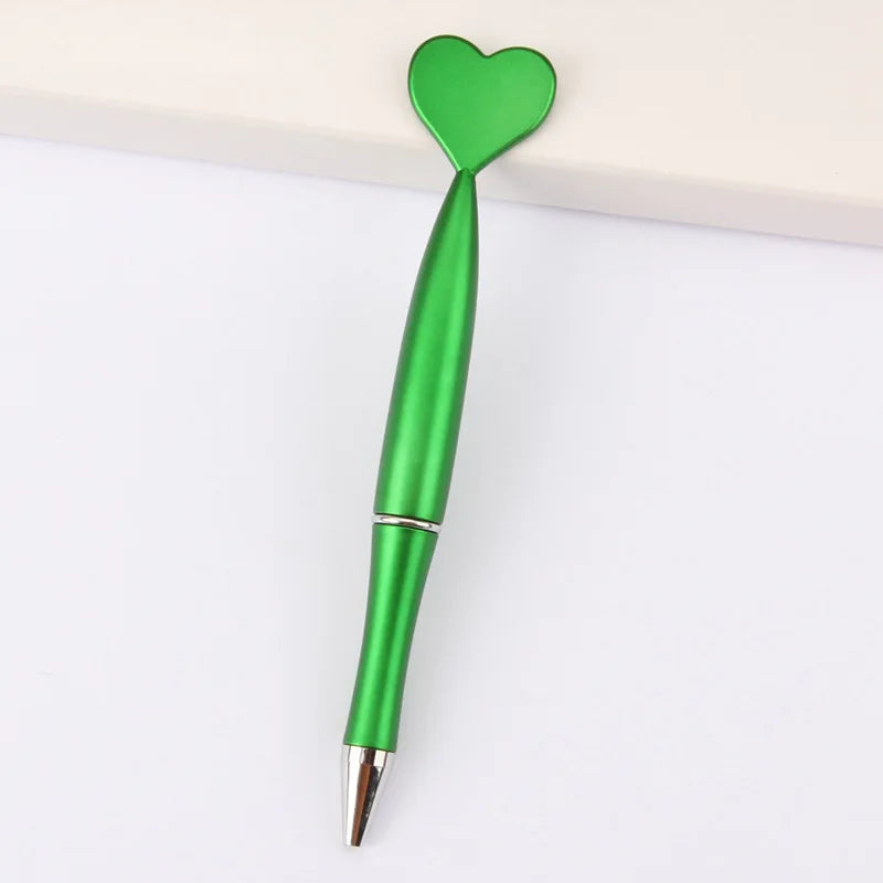 5-Pack Valentine's Day Heart Shape Pens | Black Ballpoint Ink
