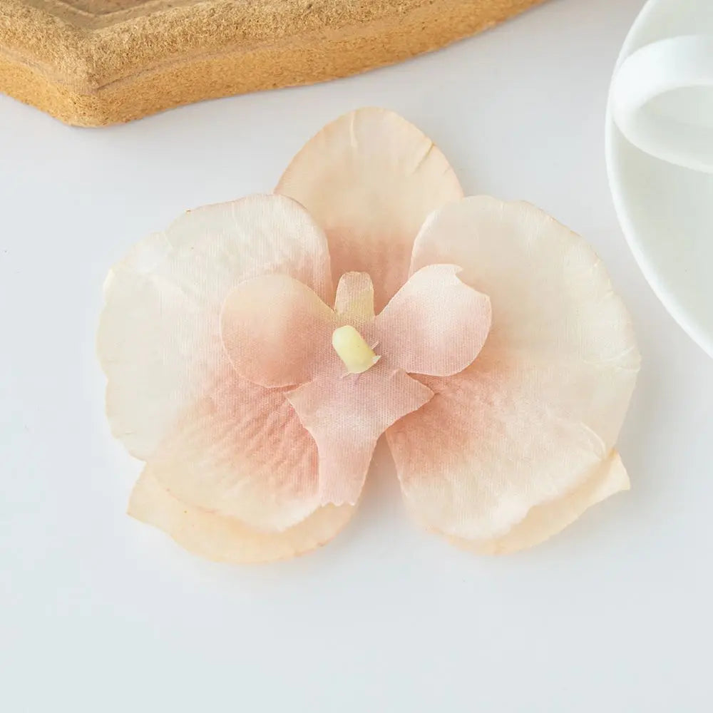 Silk Orchid Artificial Flowers 20/40pcs | Wedding & Home Decor