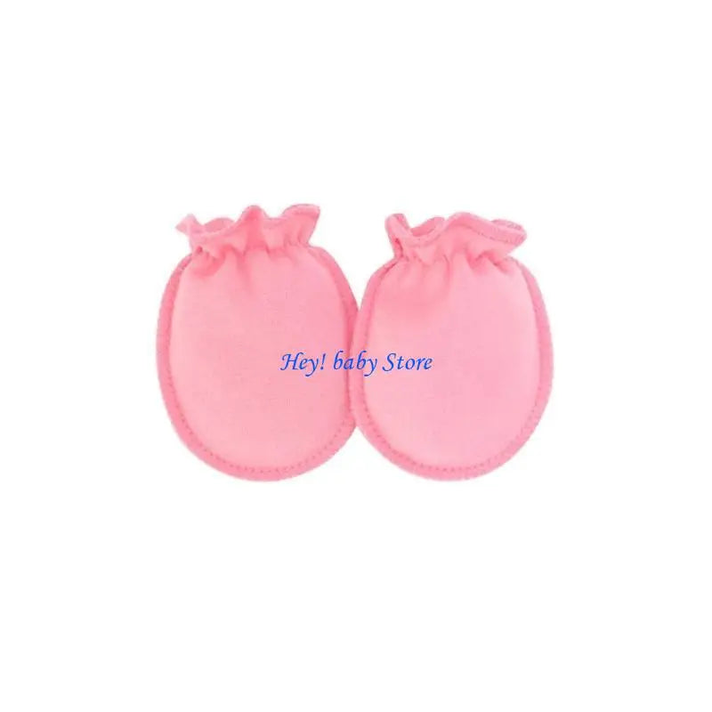 Soft Cotton Baby Anti-Scratch Mittens | Newborn 0–12 Months