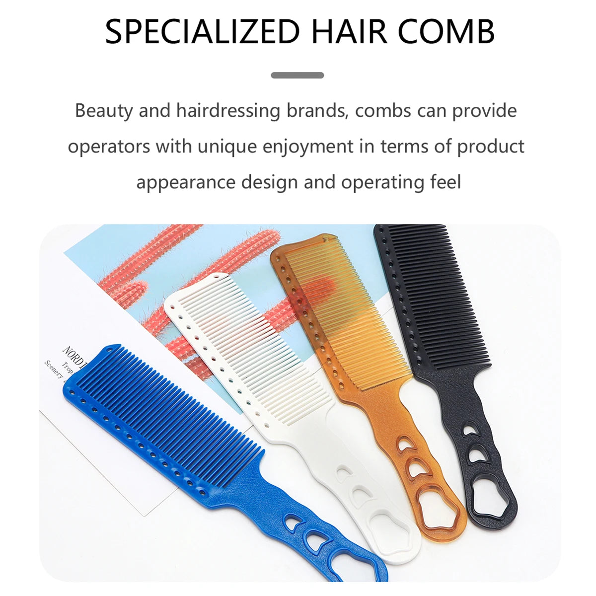Dedicated Comb Hair Styling Comb Hair Trimming Comb Hairdressing Comb Wide Anti Static Hair Comb Haircut Hair Cutting Combs Peaceful Pleasures Health and Wellness