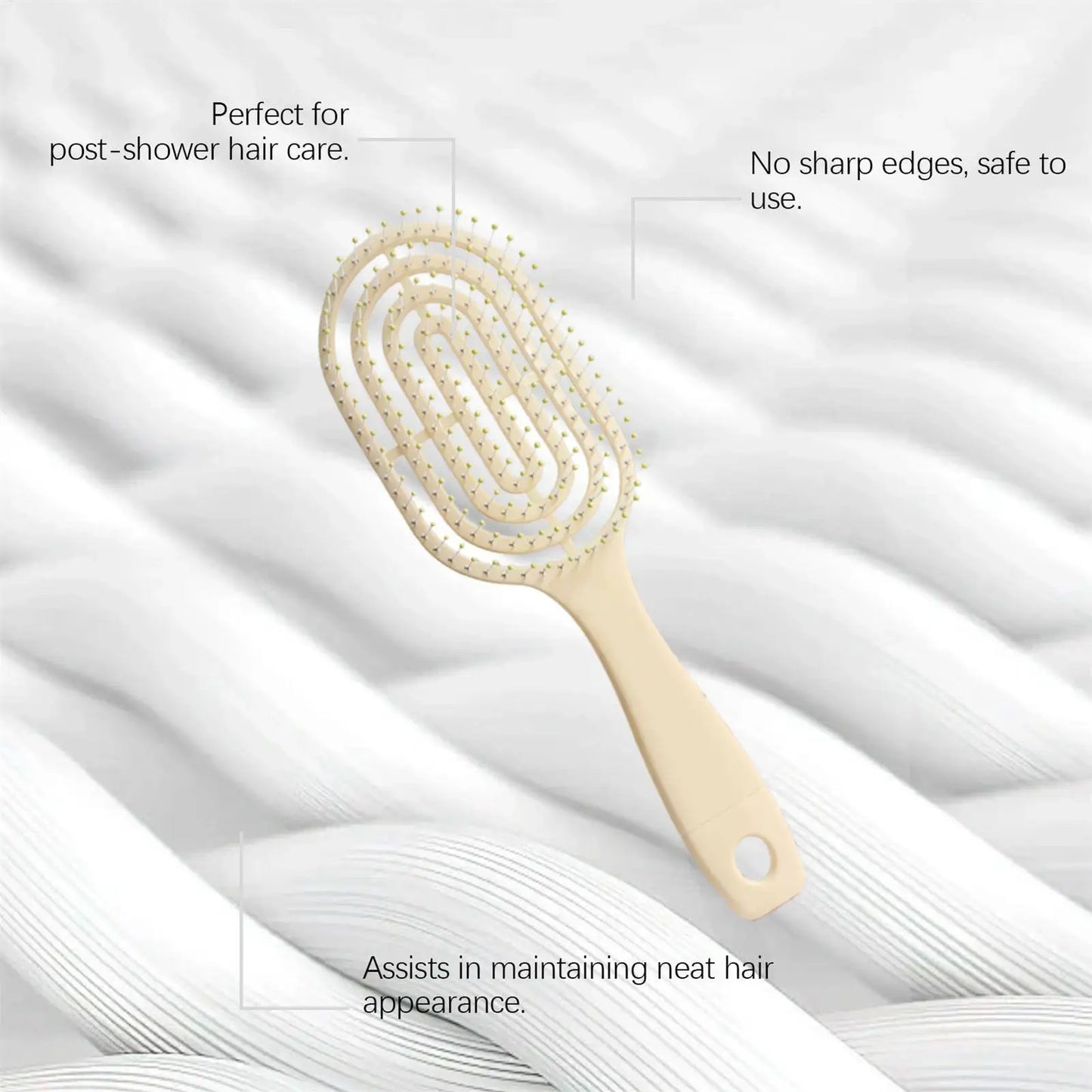 Anti-Static Detangling Hair Comb & Scalp Massage Brush