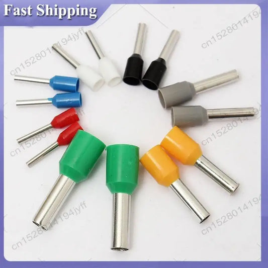 8000 PCS Wire Ferrules Crimp Connector Kit AWG 22-10 with Case Peaceful Pleasures Health and Wellness NONE