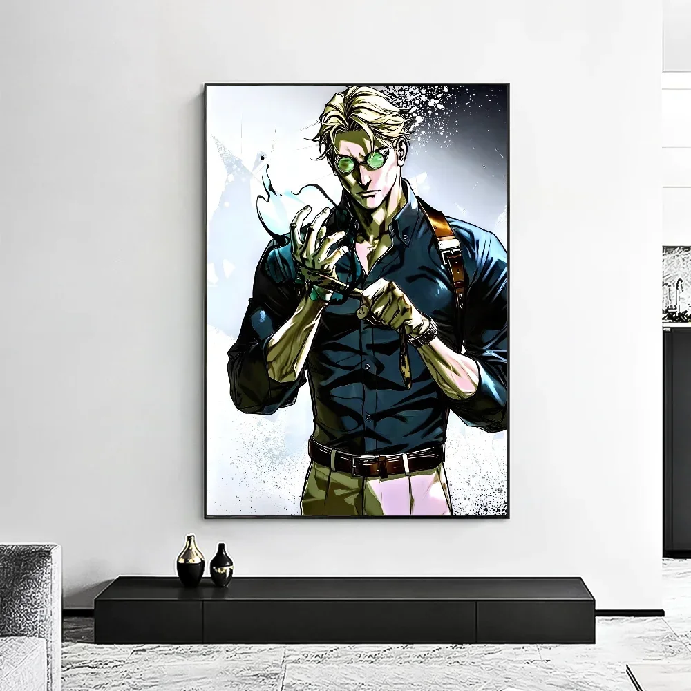 Jujutsu Kaisen Kento Nanami Minimalist Canvas Wall Art Print