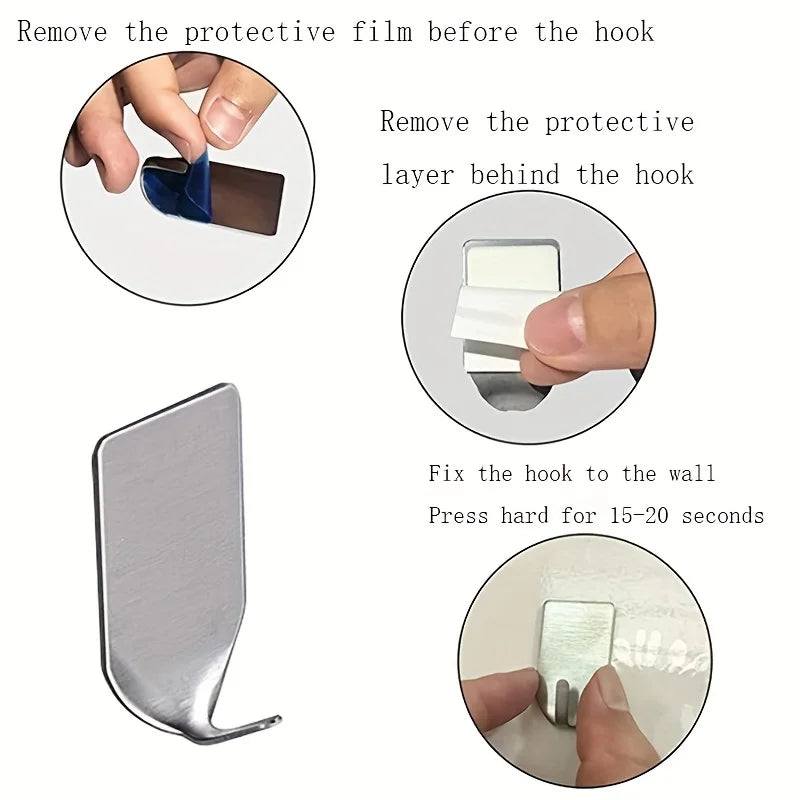 Anti-Fog Shower Shaving Mirror – Wall Mount & Handheld, 8"