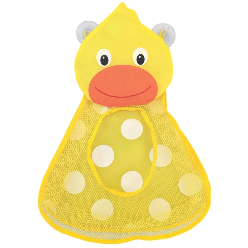 Baby Bath Toy Storage Bag | Mesh Organizer with Suction Cups