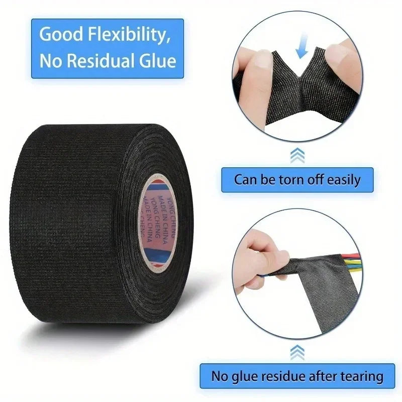Flame Retardant Cloth Tape 105°C | Wiring Harness 15M
