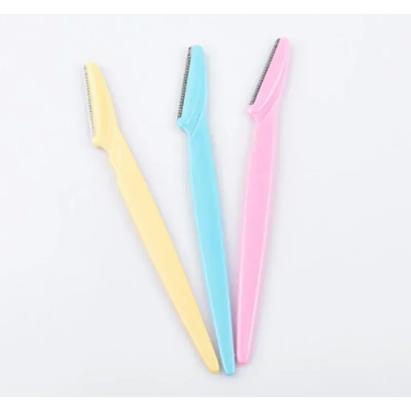 3Pcs Eyebrow Trimmer Blade Shaver Portable Face Razor Eye Brow Epilation Hair Removal Cutters Safety Woman Makeup Tools Peaceful Pleasures Health and Wellness