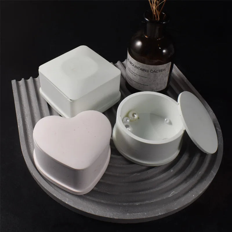 Silicone Molds for Resin, Candle, Concrete & Plaster DIY
