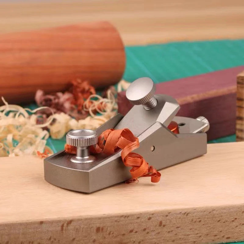Woodworking Flat Plane Mini European Ornaments Planer Aluminum Alloy