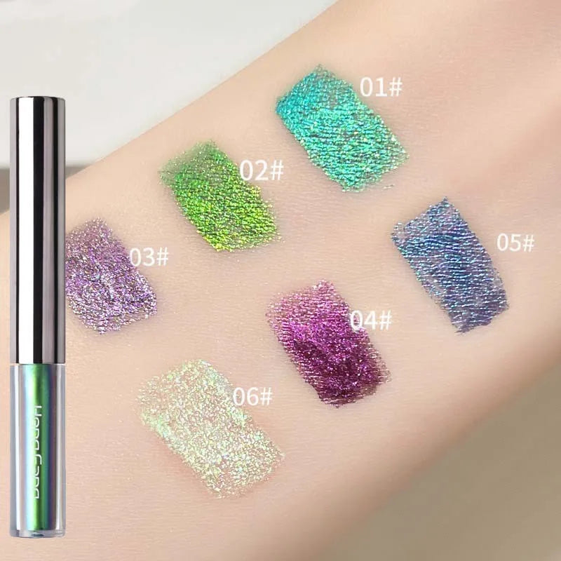 Metallic Chameleon Liquid Eyeliner – Waterproof, Long-Lasting