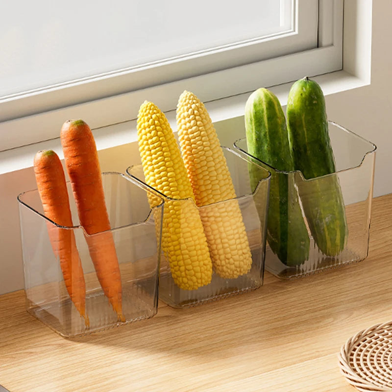 Fridge Storage Box – Fruit, Veggie & Spice Organizer
