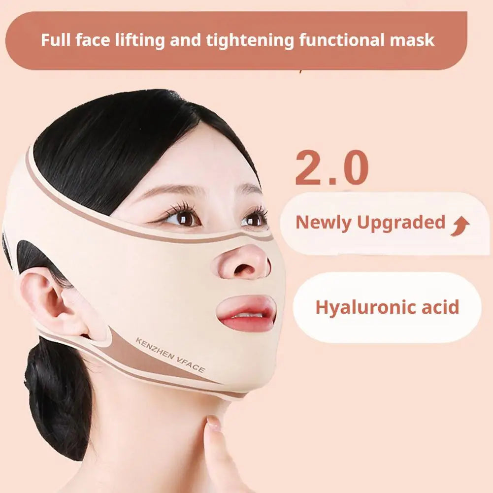 V Line Chin Strap – Double Chin Reducer & Jawline Lifting Mask